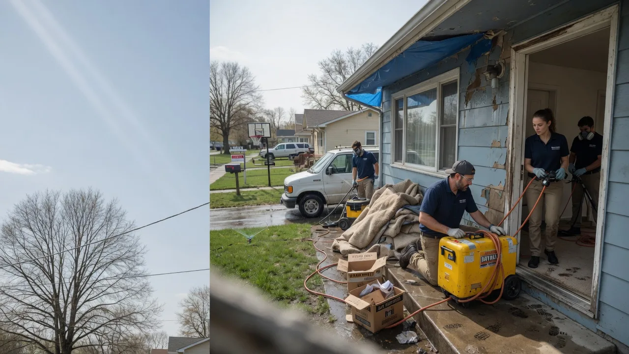 Basement Flood Cleanup in Chaffee, NY near me